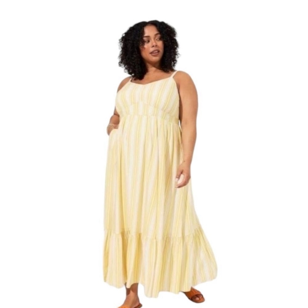 Perfect yellow dress for spring and summer!!